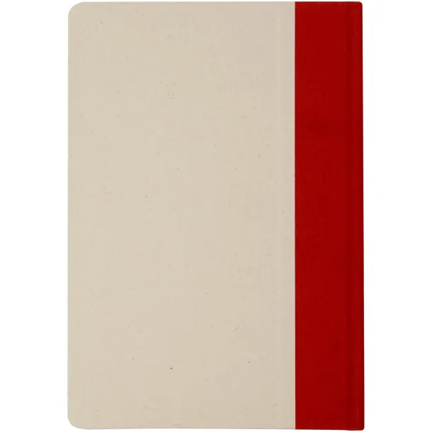 Liliana A5 sugar cane paper hard cover notebook Brick