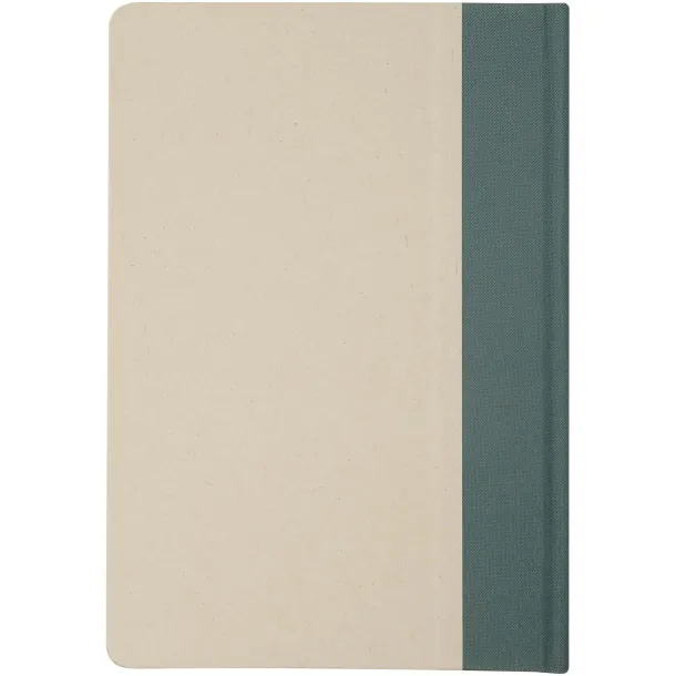 Liliana A5 notes od papira od šećerne trske Heather green