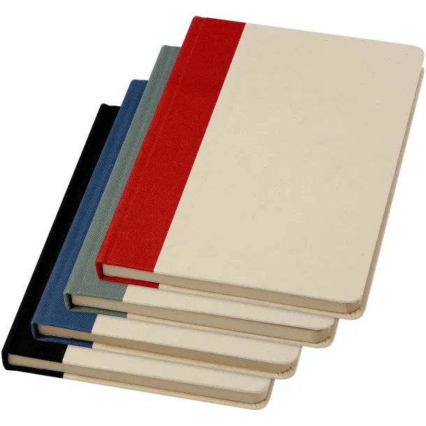 Liliana A5 notes od papira od šećerne trske Solid black