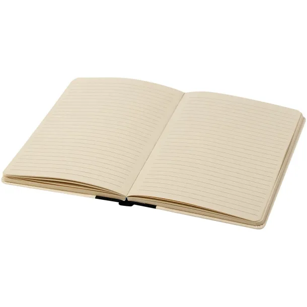 Liliana A5 notes od papira od šećerne trske Solid black