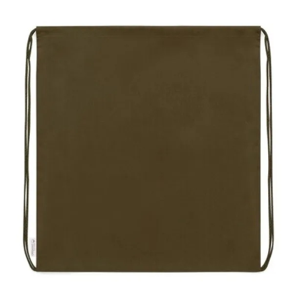  Organic cotton drawstring bag brown