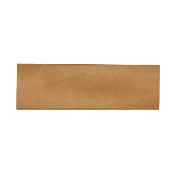  Memo holder, sticky notes, ruler brown