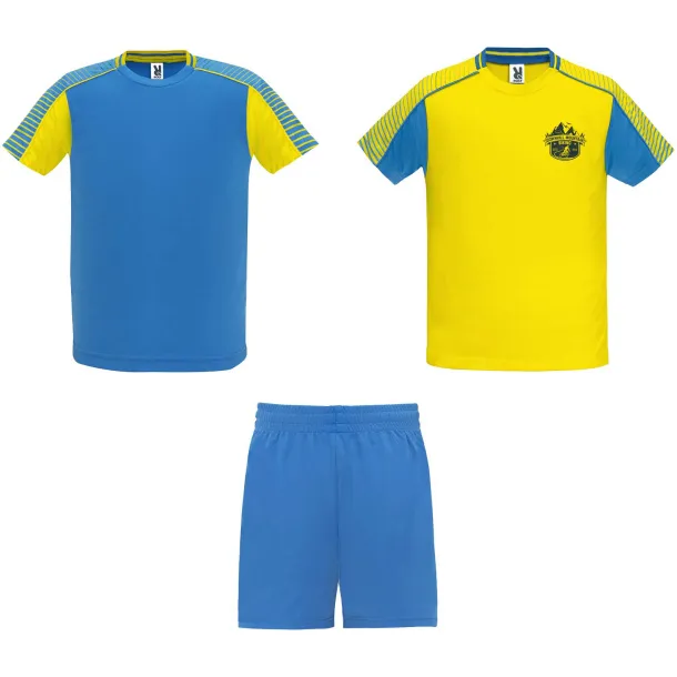 Juve unisex sports set - Roly Yellow Royal blue