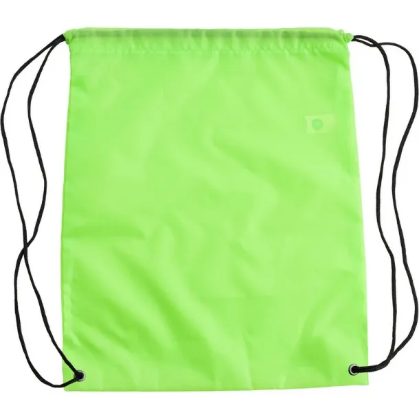  RPET drawstring bag lime