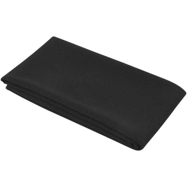Althea sport towel 30x80 cm Solid black