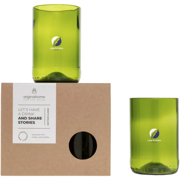 Originalhome set čaša, 280 ml - Originalhome Zelena