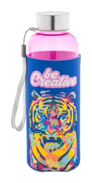 Pemba Creative Rpet boca za vodu, 500 ml Roza Bijela