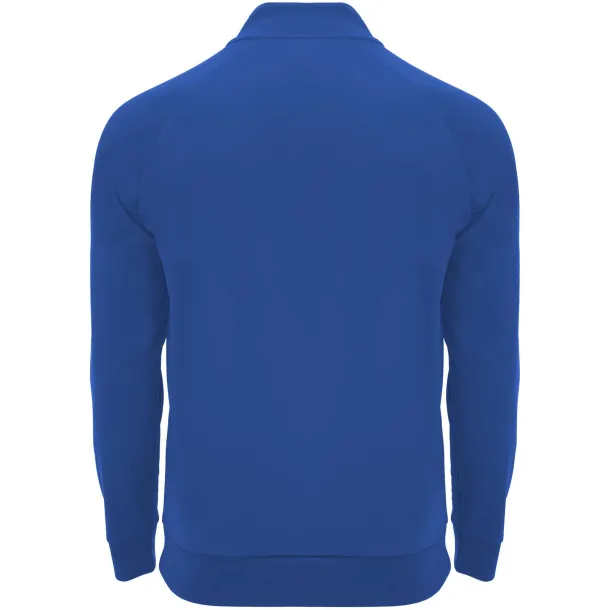 Epiro unisex trenirka s dugim rukavima i kratkim patentnim zatvaračem, 200 g/m² - Roly Kraljevski plava