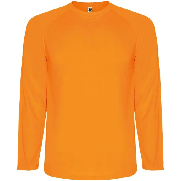 Montecarlo dječja sportska majica dugih rukava - Roly Fluor Orange