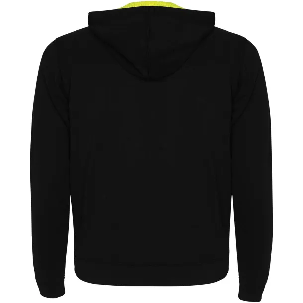 Fuji unisex trenirka, 280 g/m2 - Roly Crna Fluor Yellow