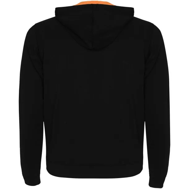Fuji unisex trenirka, 280 g/m2 - Roly Crna Fluor Orange