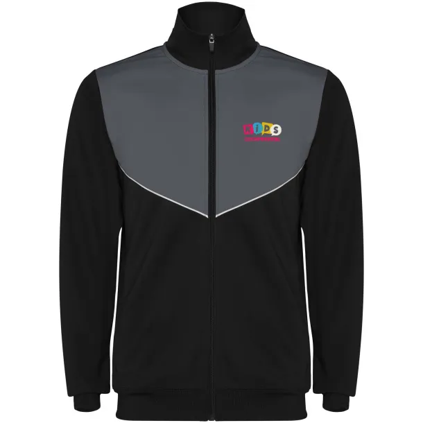 Evans kids tracksuit - Roly Solid black Ebony