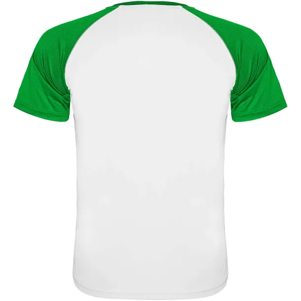 Indianapolis unisex sportska majica kratkih rukava - Roly Bijela Fern green