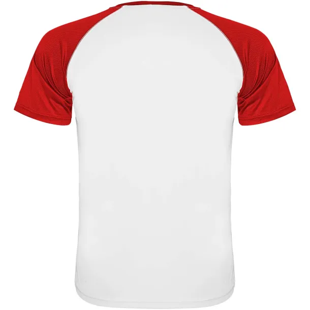 Indianapolis unisex sportska majica kratkih rukava - Roly Bijela Crvena