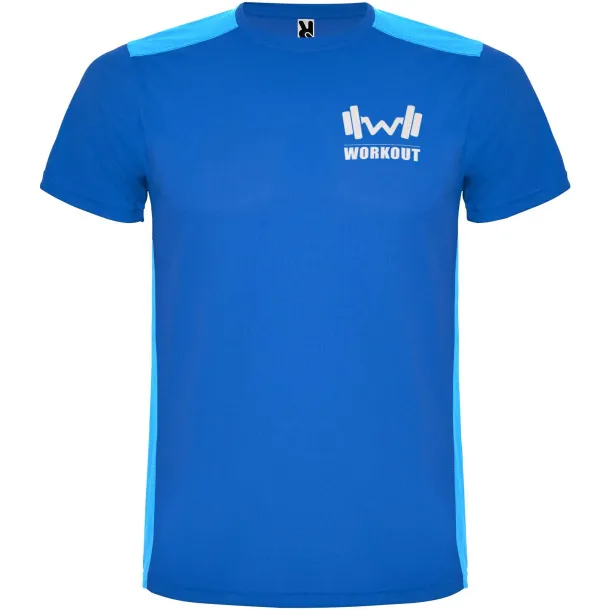 Detroit unisex sportska majica kratkih rukava - Roly Kraljevski plava Light Royal
