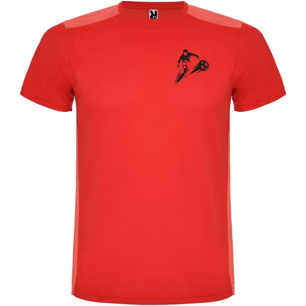 Detroit unisex sportska majica kratkih rukava - Roly Crvena