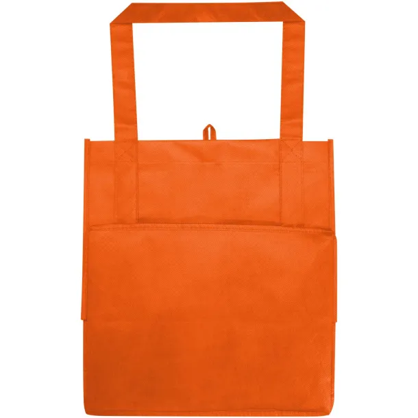 Liberty GRS recycled non-woven bottom board tote bag 29L Orange