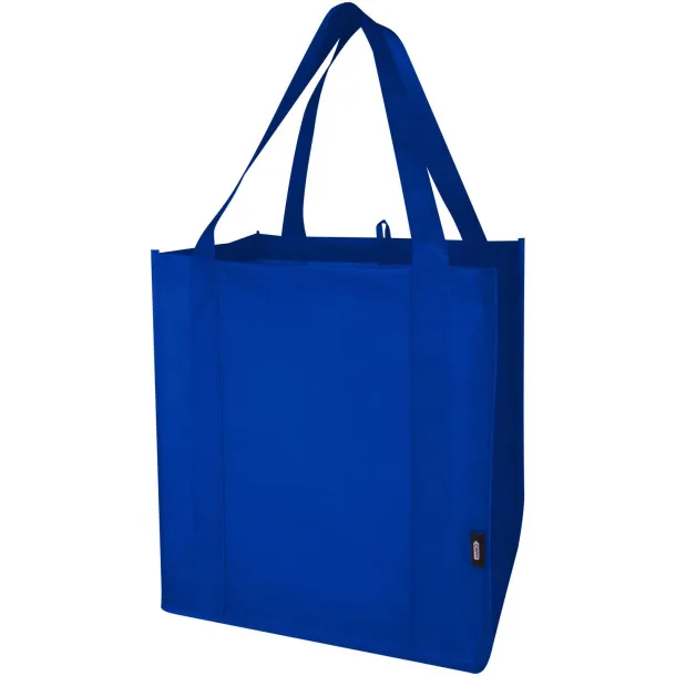 Liberty GRS recycled non-woven bottom board tote bag 29L Royal blue