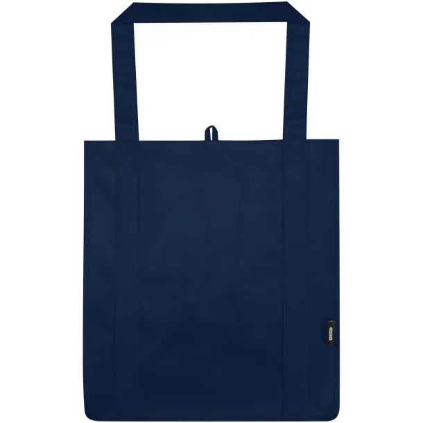 Liberty GRS recycled non-woven bottom board tote bag 29L Navy Blue