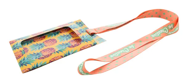 Subyard Badge custom sublimation lanyard White