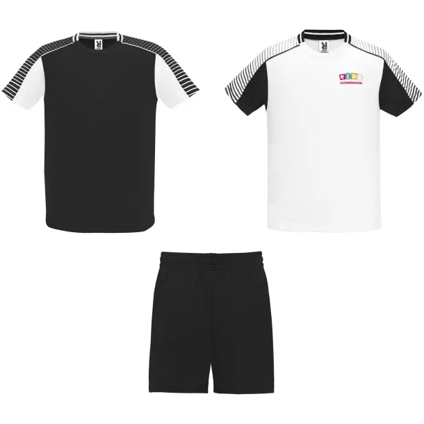 Juve dječji sportski komplet - Roly Bijela Solid black
