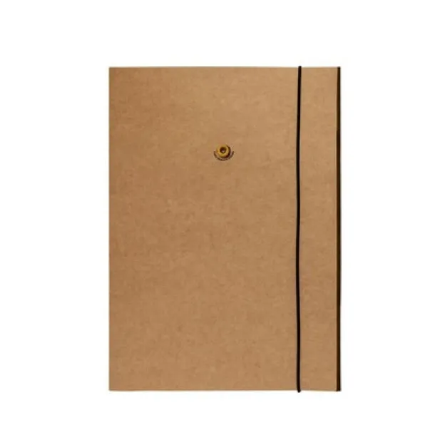 Recycled cardboard document folder approx. A4 with wildflower seeds neutral
