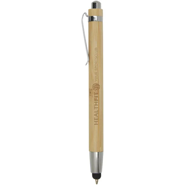 Elm bamboo ballpoint pen (black ink) Natural