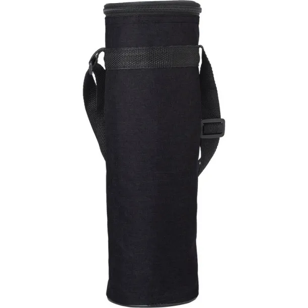  RPET cooler bottle bag, 1500 ml black