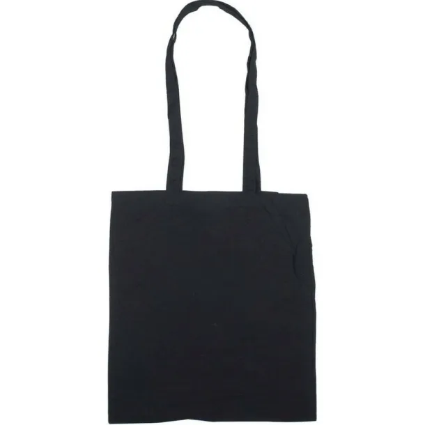  Cotton shopping bag 120 g/m2 black
