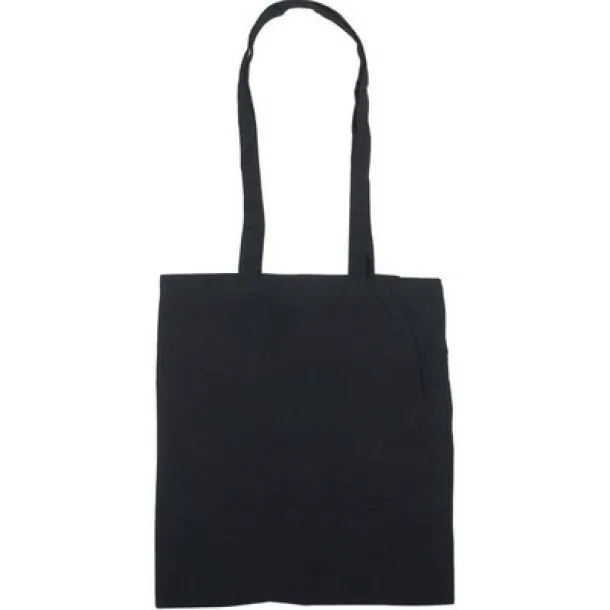  Cotton shopping bag 120 g/m2 black