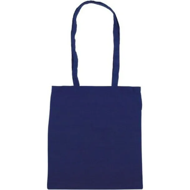  Cotton shopping bag 120 g/m2 navy blue