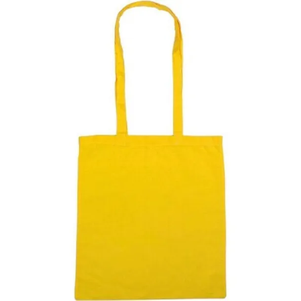  Cotton shopping bag 120 g/m2 yellow