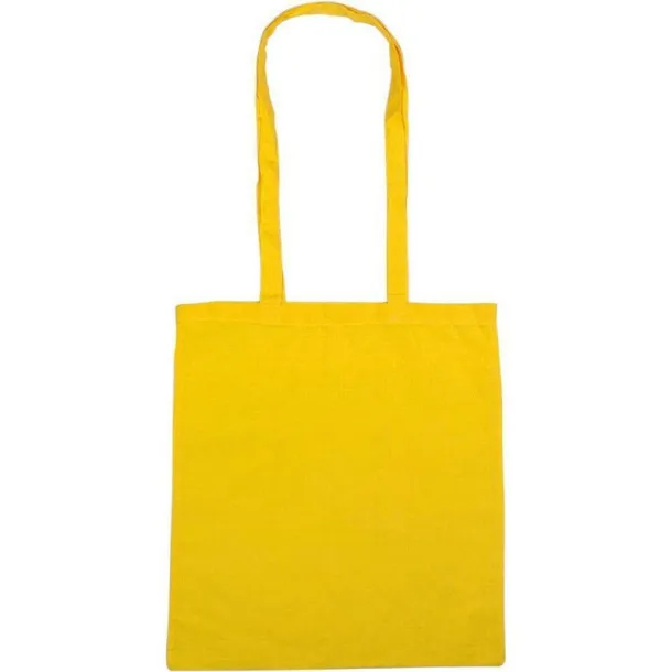 Cotton shopping bag 120 g/m2 yellow