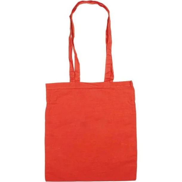 Cotton shopping bag 120 g/m2 orange