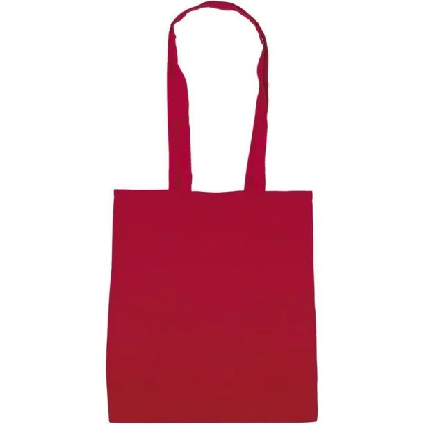  Cotton shopping bag 120 g/m2 red