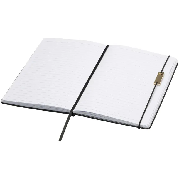 Legato set A5 notes i roller kemijska olovka (plava tinta) - Luxe Solid black