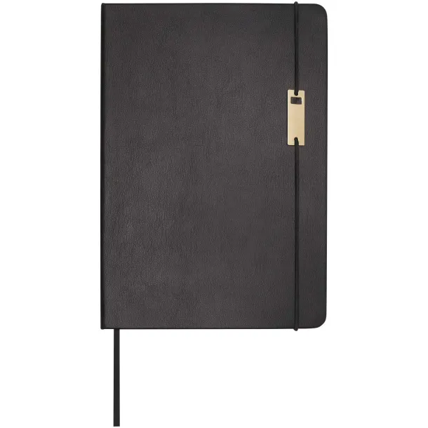 Legato A5 notebook and rollerball pen set (blue ink) - Luxe Crna