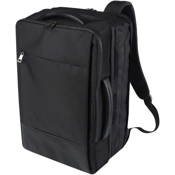 Expedition Pro GRS reciklirani proširivi ruksak za 17" laptop, 35L Solid black