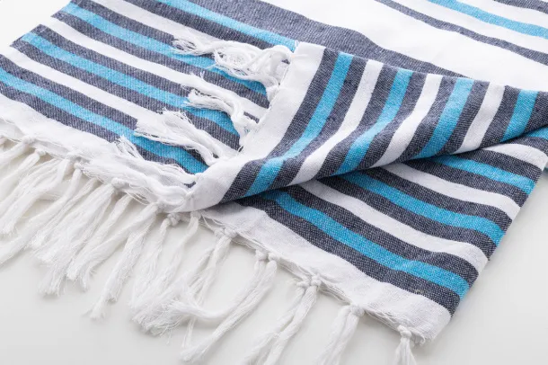 Tulum beach towel Blue