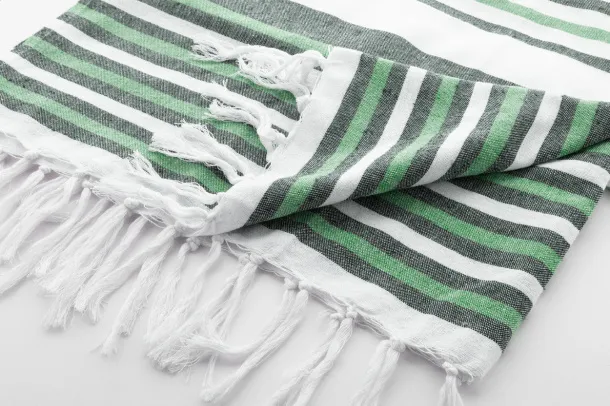 Tulum beach towel Green