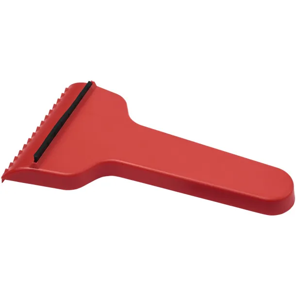 Shiver t-shaped recycled ice scraper Red