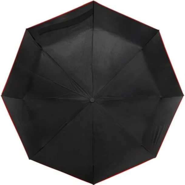  Automatic umbrella, stormproof, foldable Crvena