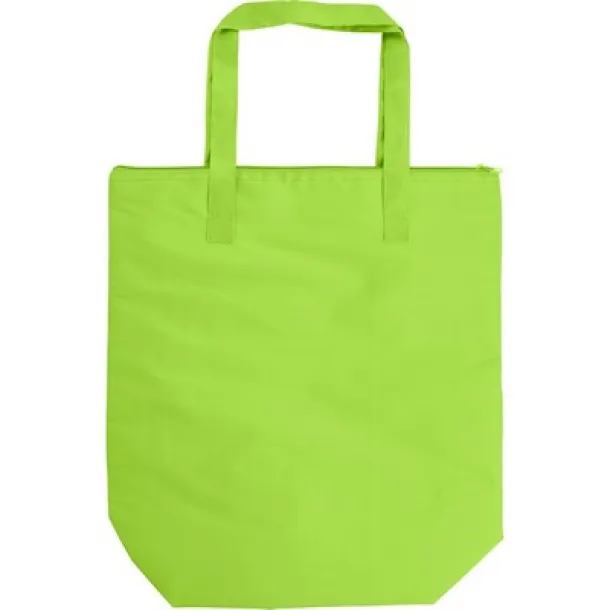  Foldable cooler bag, shopping bag lime