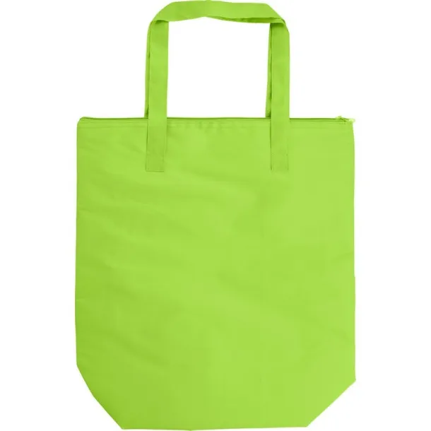  Foldable cooler bag, shopping bag lime
