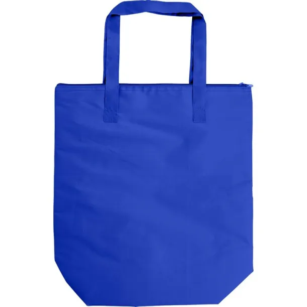  Foldable cooler bag, shopping bag blue