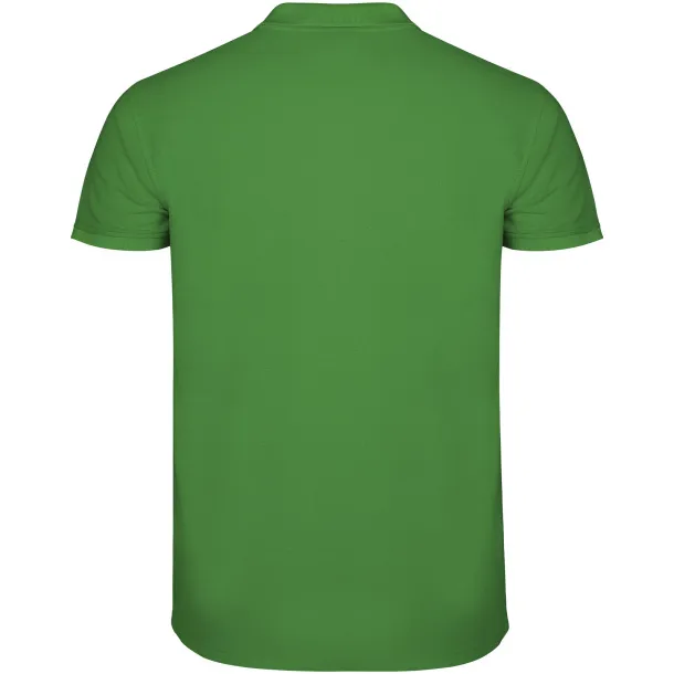 Star short sleeve kids polo - Roly Tropical Green