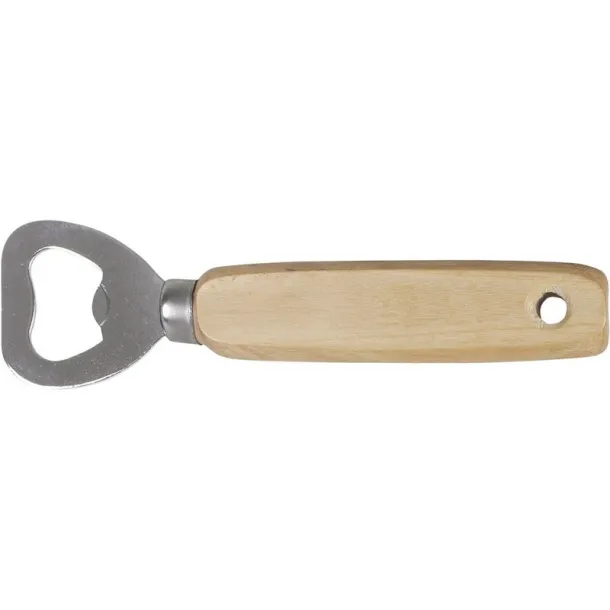  Wooden bottle opener brown