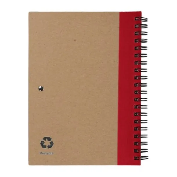  Notebook approx. A5 with ball pen red