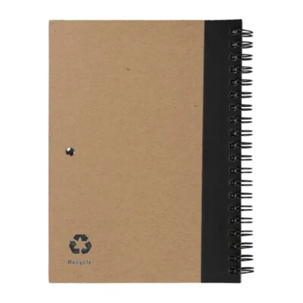  Notebook approx. A5 with ball pen black