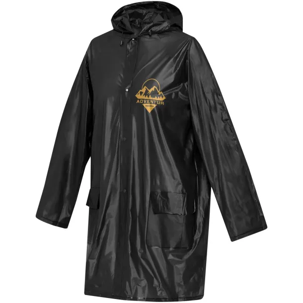 Ada raincoat Solid black